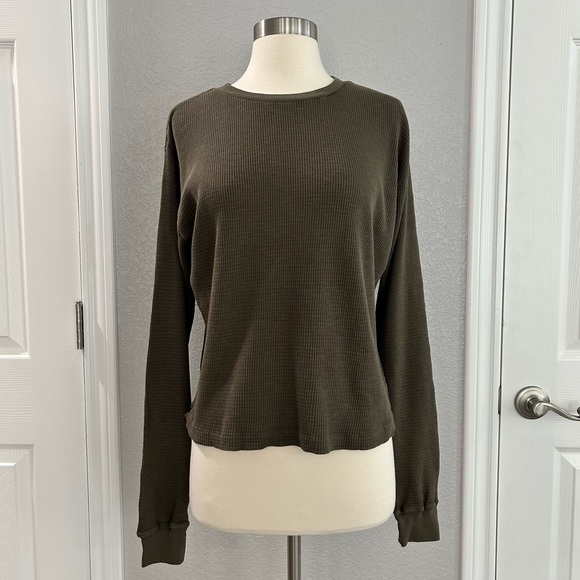 RE/DONE Cozy Waffle Thermal Top NWT - Picture 4 of 10